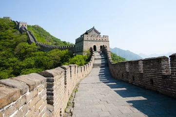 Foto auf Acrylglas Chinesische Mauer Mutianyu-Abschnitt der Chinesischen Mauer