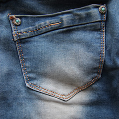 Jeans close-up