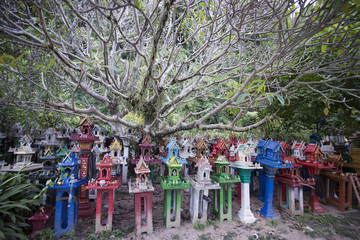 THAILAND LAMPANG MAE THA SPIRIT HOUSE