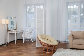 Interior of beautiful living room