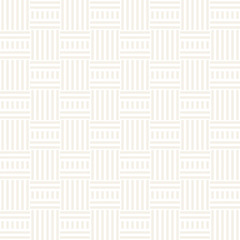 Abstract Geometric Pattern With Stripes Lattice. Subtle Seamless Vector Background