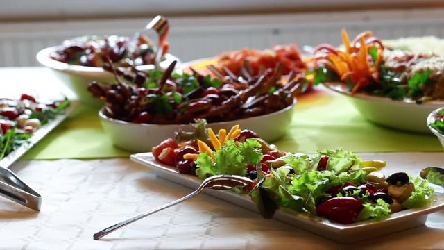 Catering Food Wedding Event Table 