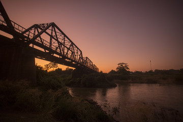 THAILAND LAMPANG CITY RAILWAY BRIDGE