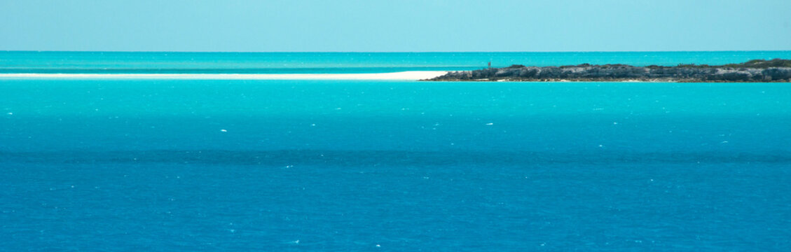 The blue at Bahamas