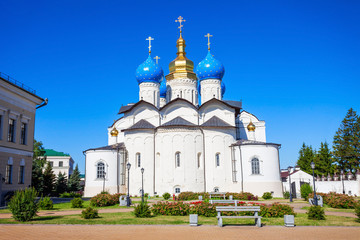 Fototapeta na wymiar Annunciation Cathedral, Kazan Kremlin