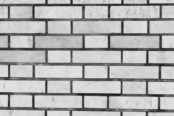 Grey brick wall for background and texture.