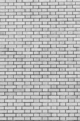 Fototapeta na wymiar Grey brick wall for background and texture.