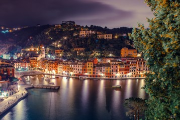 Fototapeta na wymiar Portofino Italian Riviera