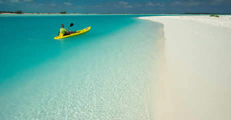 Kayaking at Bahamas