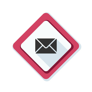 Mail button illustration