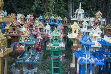 THAILAND LAMPANG MAE THA SPIRIT HOUSE
