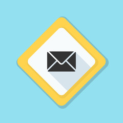 Mail button illustration