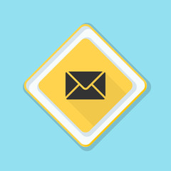 Mail button illustration