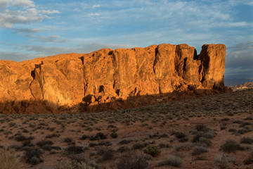 Valley of Fire State Park at Sunset