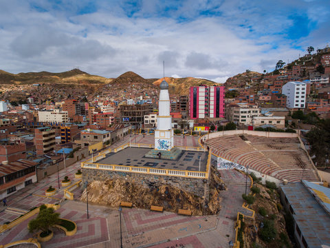 Faro de Conchupata in Oruro, Bolivia