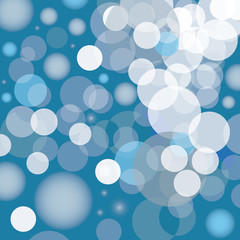 blue bubbles bacground icon, vector illustraction design image
