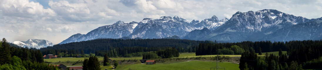 Fototapeta na wymiar Allgäu Alpen