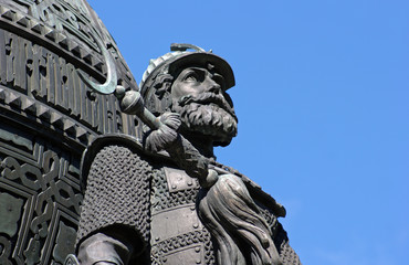 Part of Millennium of Russia Monument, Velikiy Novgorod