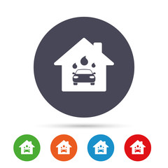 Car wash sign icon. Automated teller. Water drop.