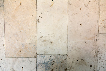 Original textured surface of natural rough stone