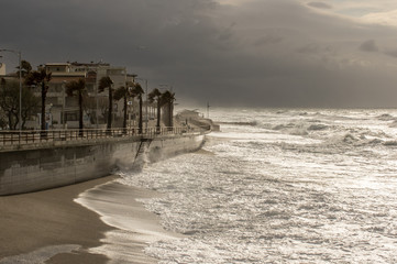 Sicily storm