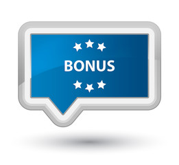 Bonus stars icon prime blue banner button