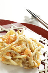 burdock deep fried for Japanese Tempura image