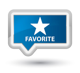 Favorite (star icon) prime blue banner button