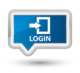 Login prime blue banner button