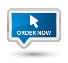 Order now (cursor icon) prime blue banner button