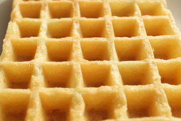Wafer cells closeup