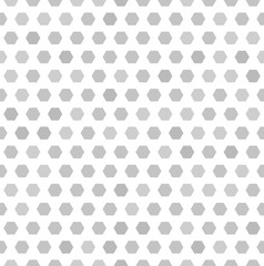 Hexagon pattern. Vector seamless background