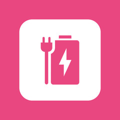 Modern Flat Icon - 10 Colors Included