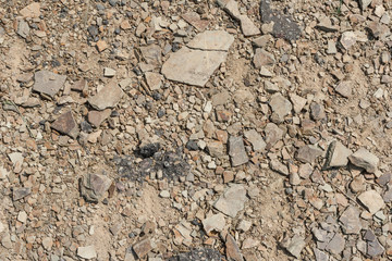 Crumbling Rocks and Dirt