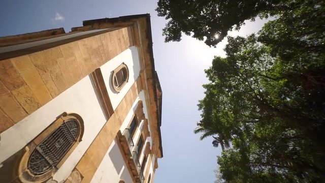 Church Nossa Senhora dos Remedios in Paraty, Rio de Janeiro, Brazil