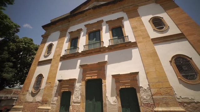 Church Nossa Senhora dos Remedios in Paraty, Rio de Janeiro, Brazil