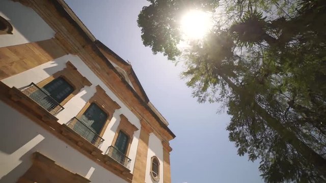 Church Nossa Senhora dos Remedios in Paraty, Rio de Janeiro, Brazil
