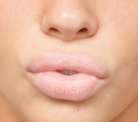 Fototapeta premium woman lips