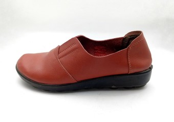 Beautiful vintage fashion woman shoes  on white background.