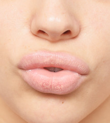 Fototapeta premium woman lips