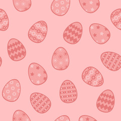 seamless pattern vector, vector background, easter theme,  pattern for happy easter day 