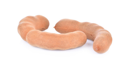 tamarind on white background