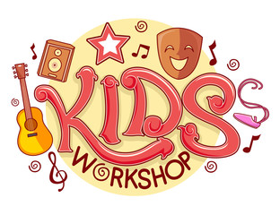 Kids Workshop Logo Lettering