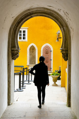 Pena Palace Doorway - Sintra - Portugal