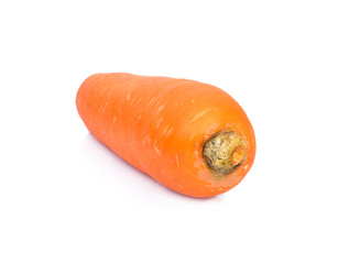 Carrot isolated with white background