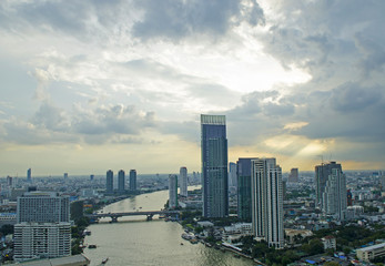 Fototapeta premium Bangkok city, Thailand