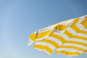 Yellow Beach Umbrella