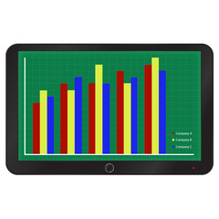 Business infographics design template. Can be use for web, diagram, graph, report, presentation.