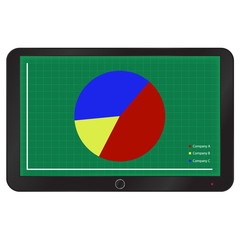 Business infographics design template. Can be use for web, diagram, graph, report, presentation.