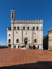 Fototapeta na wymiar Palazzo dei Consoli - Gubbio